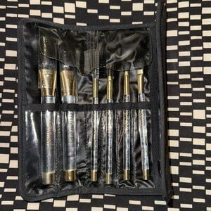 Cosmetic brushes, mini great for travel. New, never used.